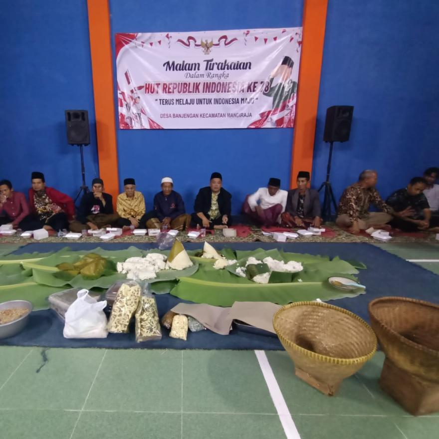 Malam Tirakatan Meriahkan Perayaan HUT RI ke-78